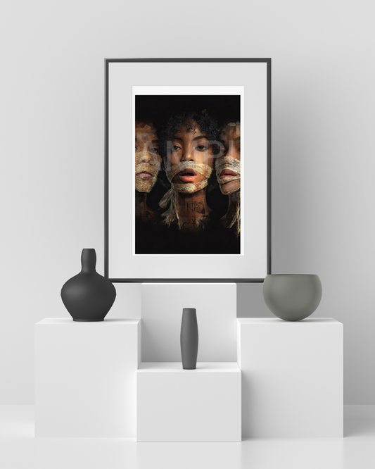 Speak Nothing, Whisper Something, Declare Everything – Bound Beauty Series -234514