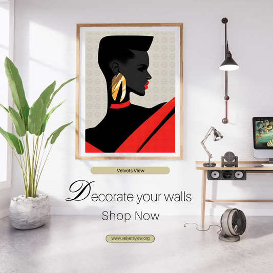 Digital Art - Contours of Elegance: The Bold and Beautiful - #2013