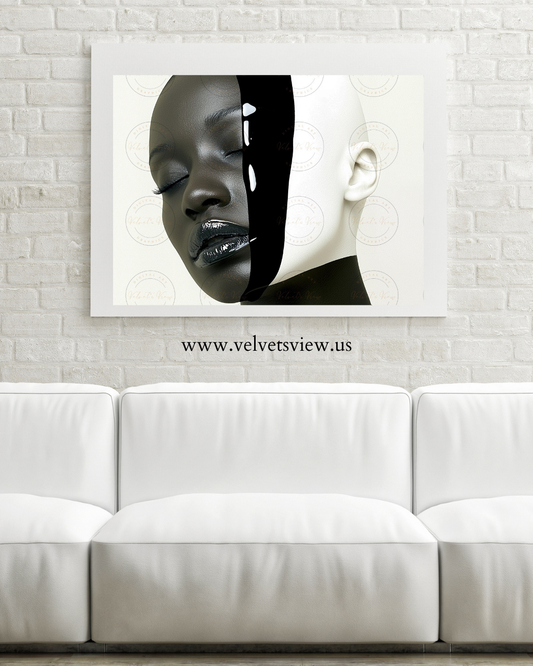 Black Girl Art - Velvet’s View - The Art of Abstract Elegance 624