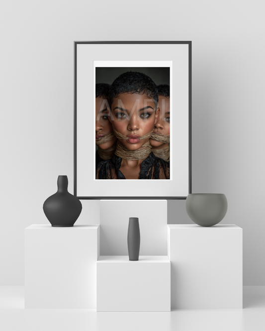 Speak Nothing, Whisper Something, Declare Everything – Bound Beauty Series -237774