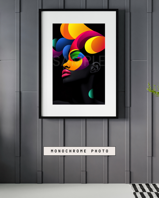 Bold African American Woman Digital Art – Afrocentric Wall Prints by Velvet’s View - 2a8m15
