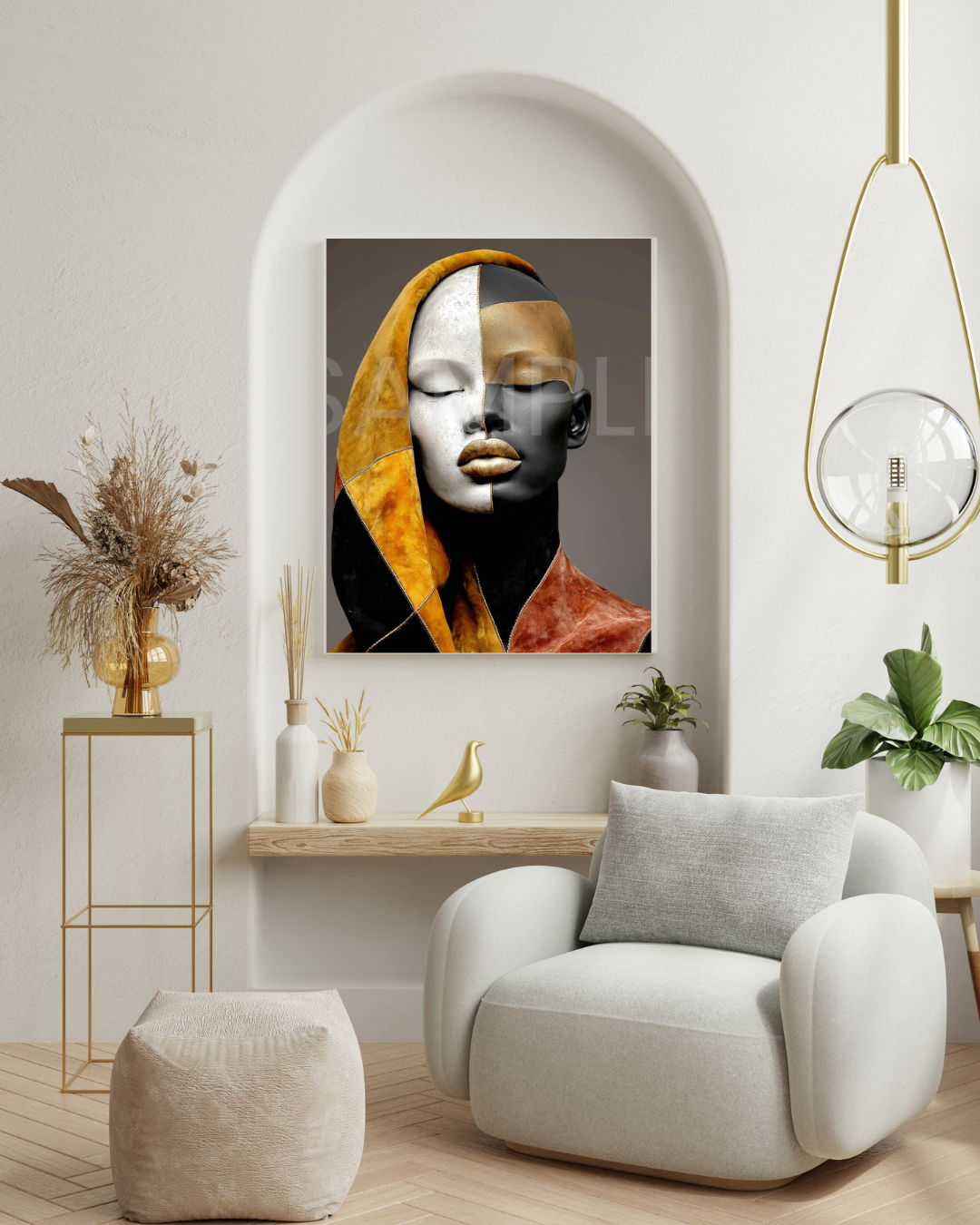 Fractured Royalty: Velvet Geometry – A Digital Art Collection from Velvet's View - 866512