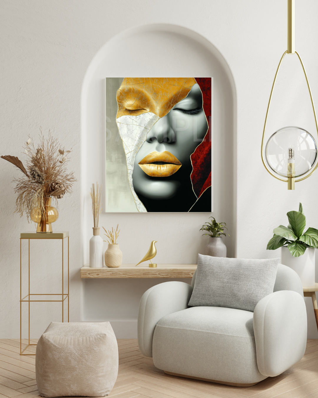 Fractured Royalty: Velvet Geometry – A Digital Art Collection from Velvet's View - 865488