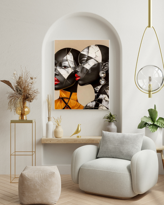 Fractured Royalty: Velvet Geometry – A Digital Art Collection from Velvet's View -132522