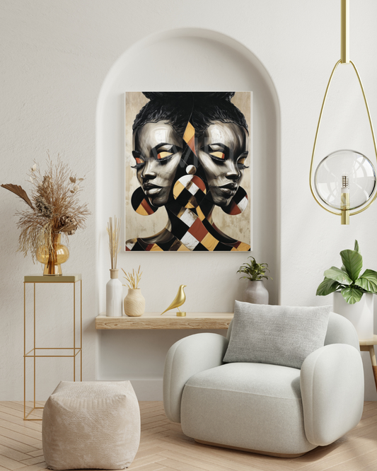 Fractured Royalty: Velvet Geometry – A Digital Art Collection from Velvet's View -793265