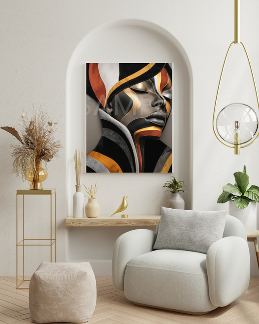 Fractured Royalty: Velvet Geometry – A Digital Art Collection from Velvet's View -798744