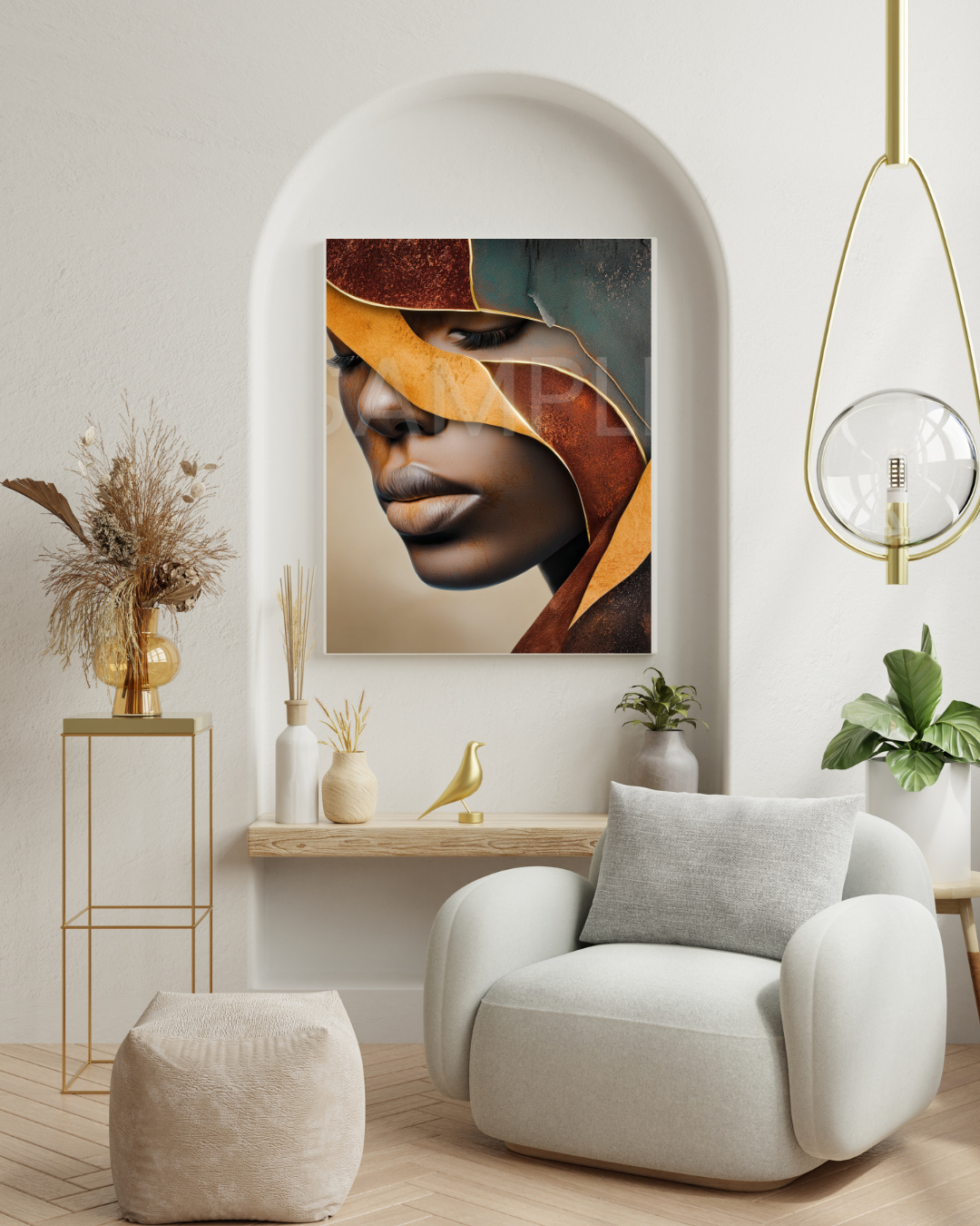 Fractured Royalty: Velvet Geometry – A Digital Art Collection from Velvet's View -798740