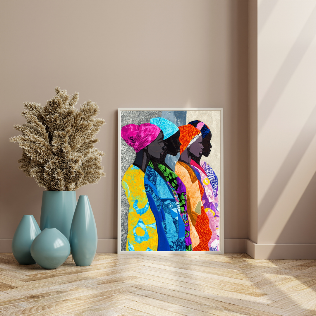 Black Girl Art  - Velvets View Digital Art - Timeless Elegance: Celebrating African Heritage 391