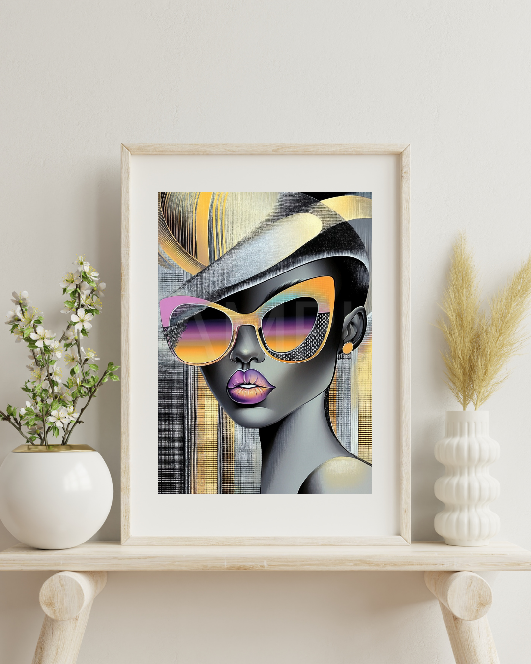 Chromatic Queens: Afro-Modern Elegance in Bold Shades by Velvet’s View - 21158663