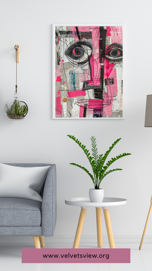 Digital Art -Cubist Impressions: Modern Echoes - #2018