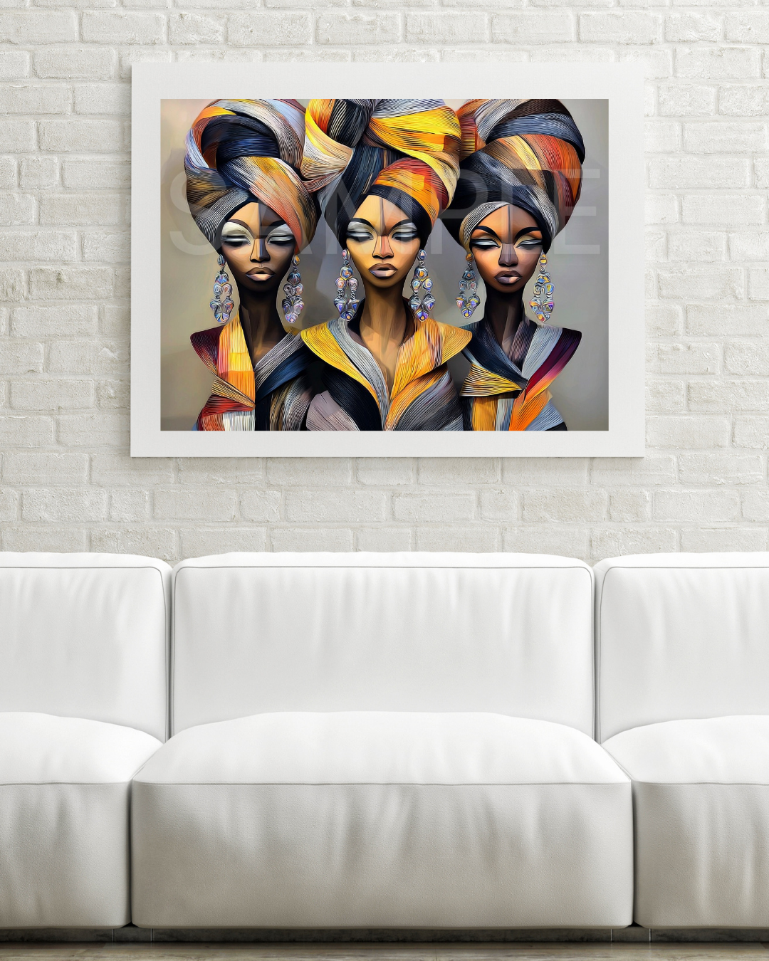 Urban Radiance: Afrocentric Digital Art Collection | Velvet's View - 235774