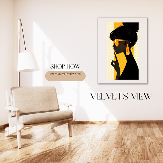 Digital Art - Silhouettes of Style: The Chic Series - #2011