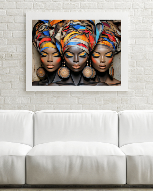 Urban Radiance: Afrocentric Digital Art Collection | Velvet's View - 546399
