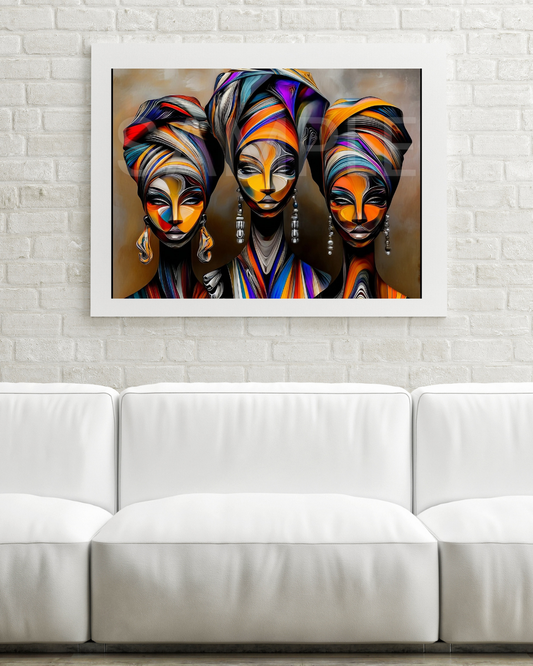 Urban Radiance: Afrocentric Digital Art Collection | Velvet's View - 455514