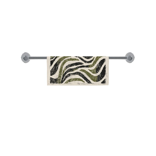 Rooted in Earth, Woven in Culture: Afrocentric Decor Inspired by Textiles, Texture & Legacy - Square Hand Towel 13“x13”