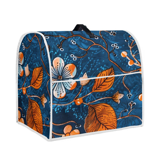 Mixer cover- Velvet's View - Elegant Adinkra-Inspired Fabric Collection