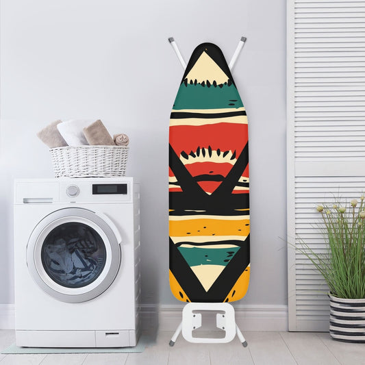 Ironing Board Cover - Velvet's View - Pop Vibrance Collection - Dynamic Patterns and Energetic Textures