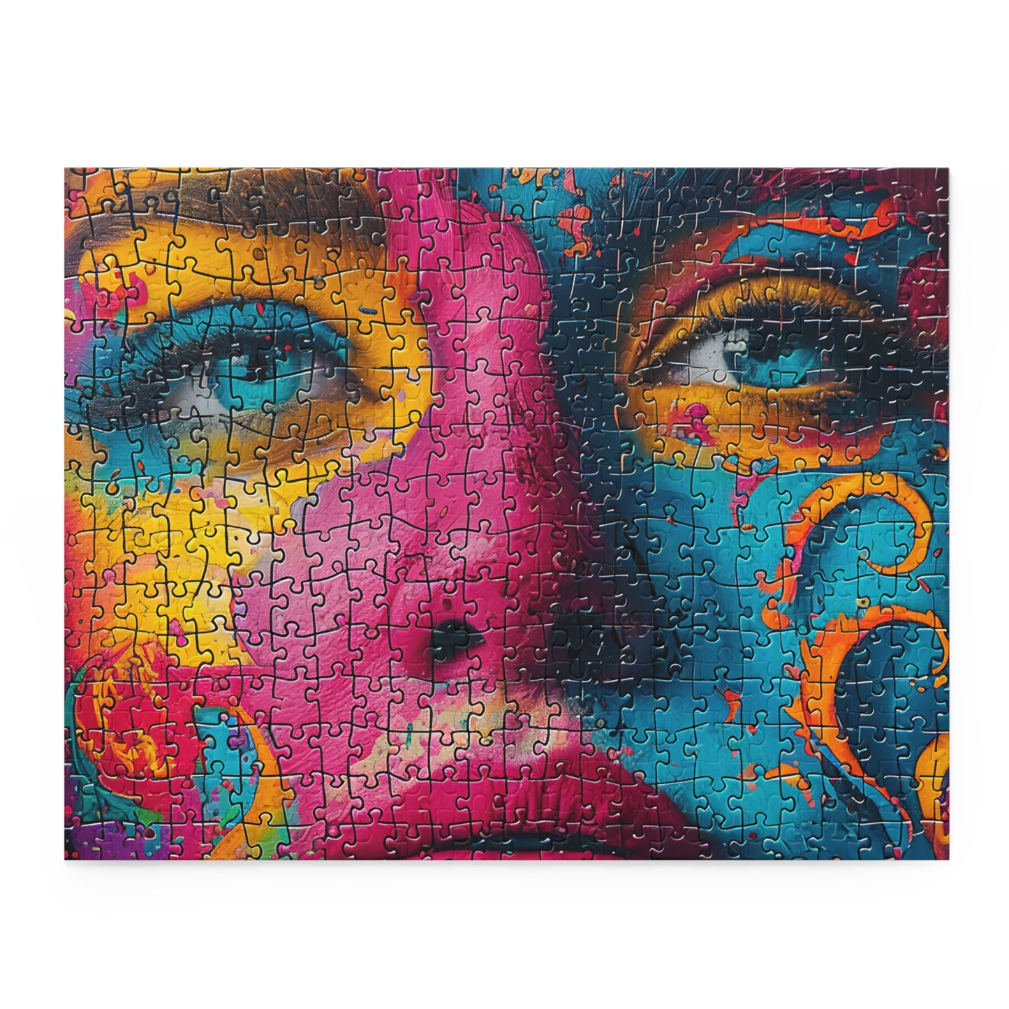 Puzzle - Black Girl Art - Velvet's View - (120, 252, 500-Piece)