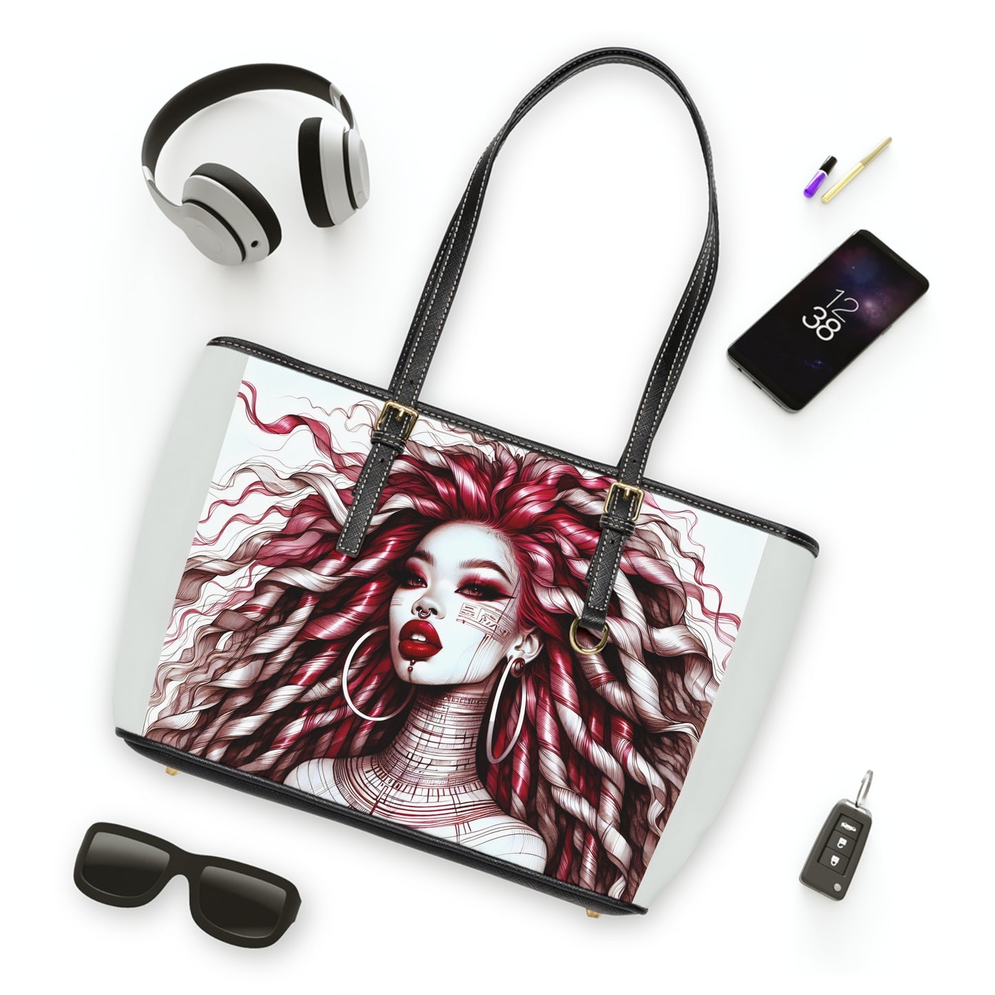 Ethereal Enchantment: Digital Art Collection - PU Leather Shoulder Bag - #2016