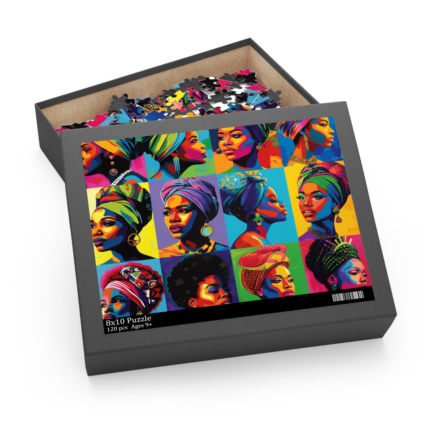 Puzzle - Black Girl Art - Velvet's View - (120, 252, 500-Piece)
