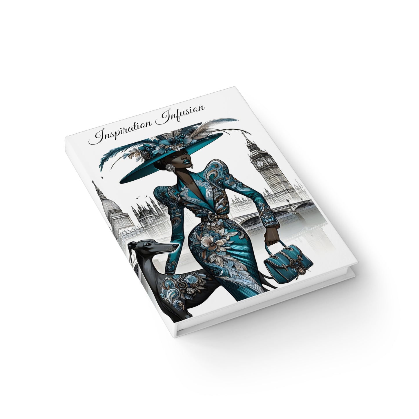 Velvets View - "Elegance on the Thames" Journal - Ruled Line