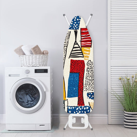 Ironing Board Cover - Velvet's View - Elegant Adinkra-Inspired Fabric Collection