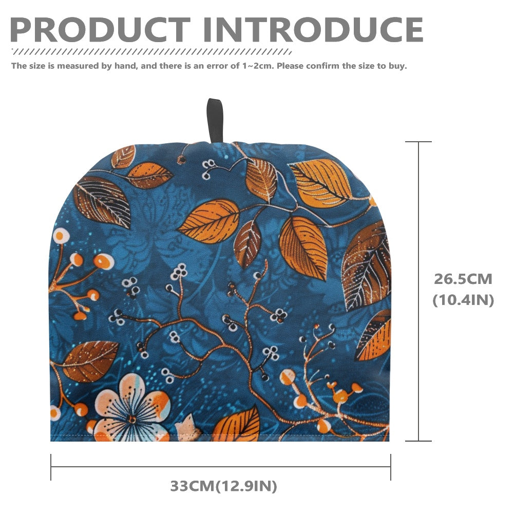 Cavcas Teapot Cover - Velvet's View - Elegant Adinkra-Inspired Fabric Collection -