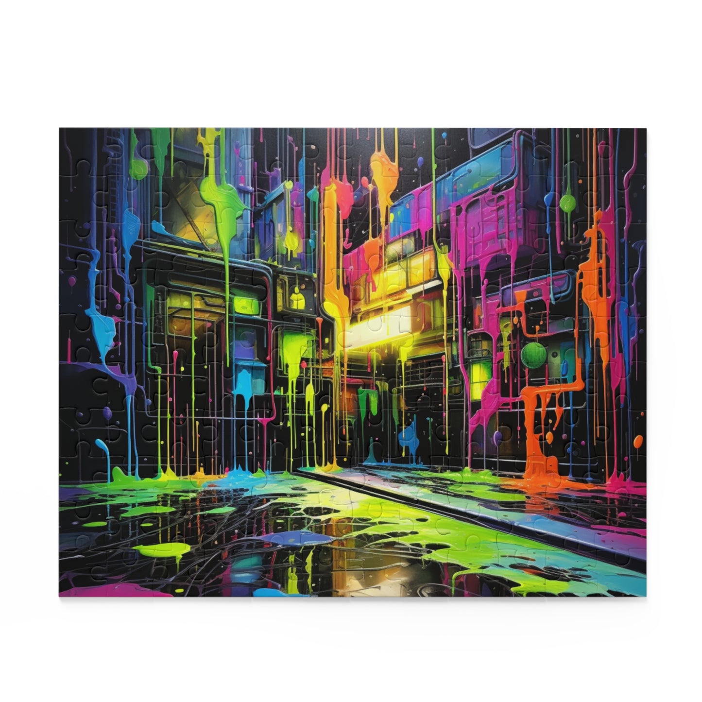 Puzzle - Black Girl Art - Velvet's View - (120, 252, 500-Piece)