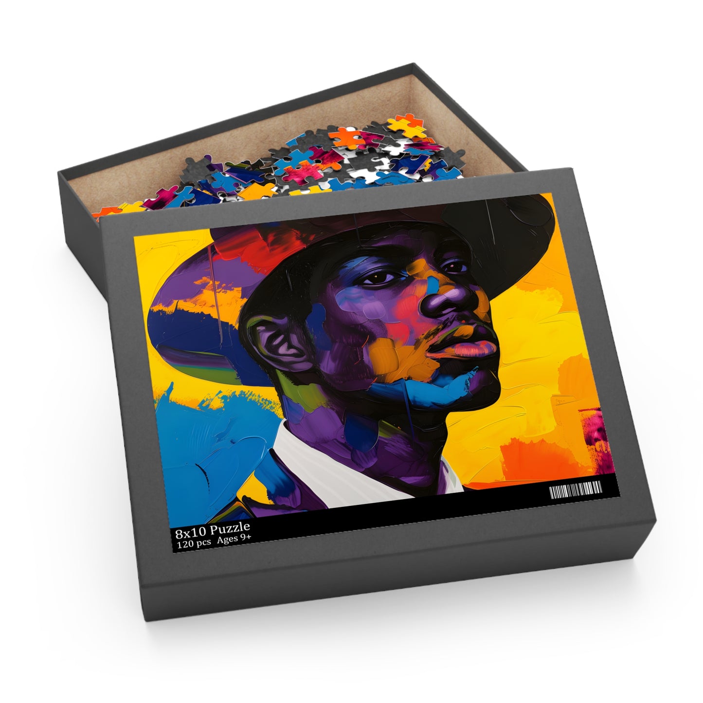 Puzzle - Black Girl Art - Velvet's View - (120, 252, 500-Piece)