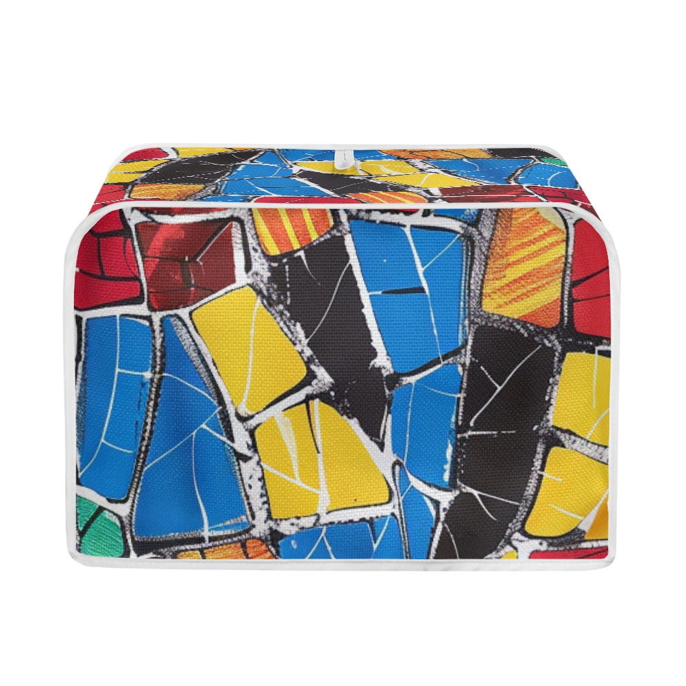 Elegant Adinkra-Inspired Fabric Collection -Toaster Cover - #2019