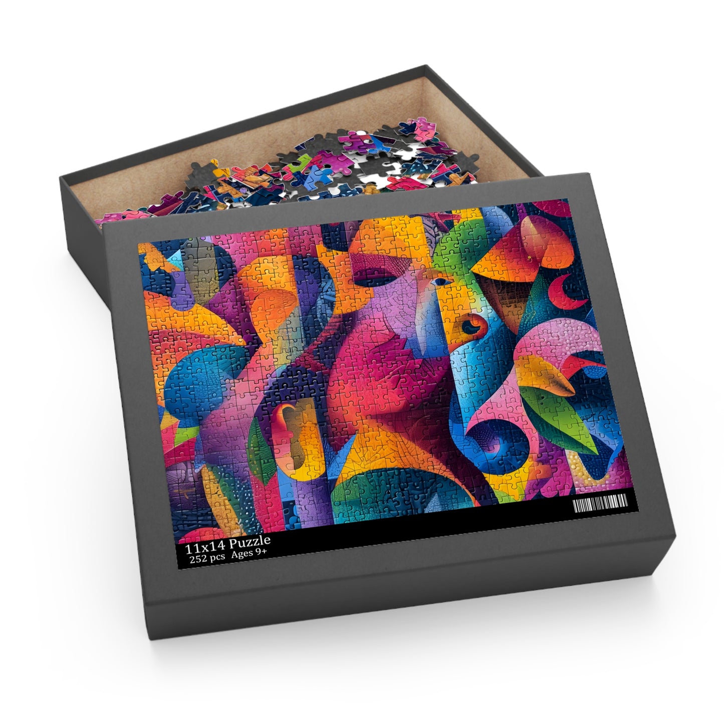 Puzzle - Black Girl Art - Velvet's View - (120, 252, 500-Piece)