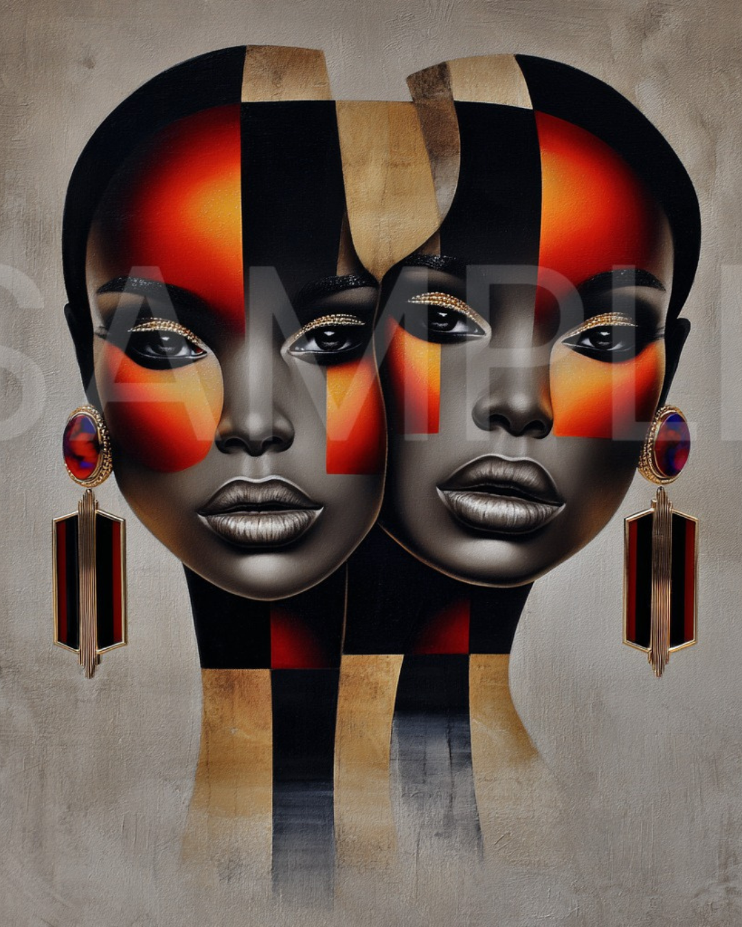 Fractured Royalty: Velvet Geometry – A Digital Art Collection from Velvet's View -336696