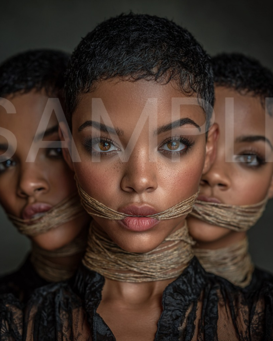 Speak Nothing, Whisper Something, Declare Everything – Bound Beauty Series -237774