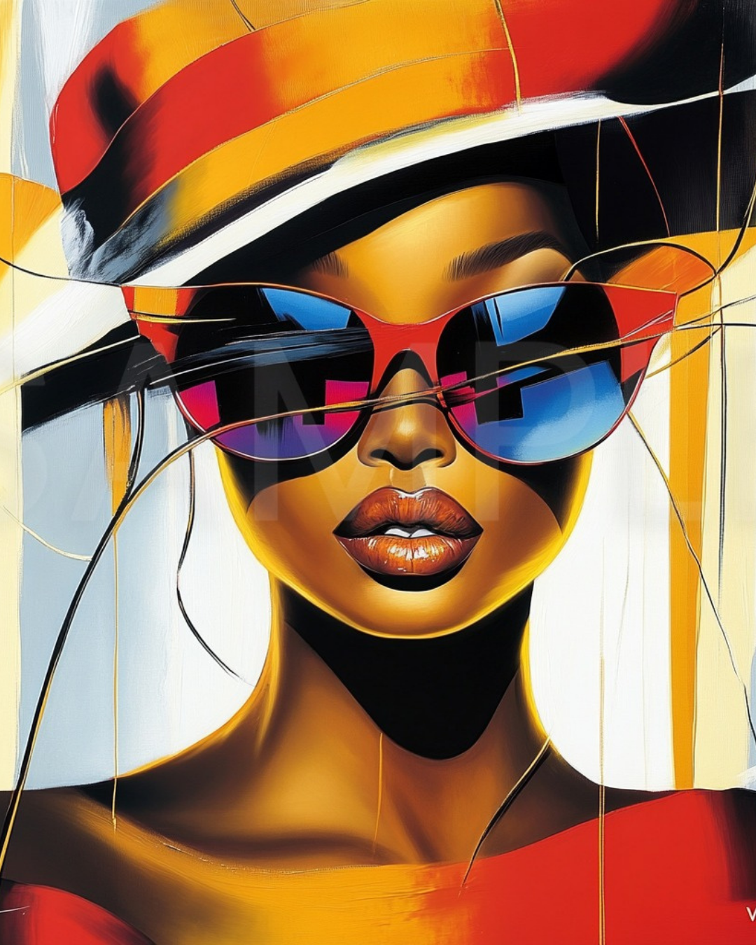 Chromatic Queens: Afro-Modern Elegance in Bold Shades by Velvet’s View - 2115852