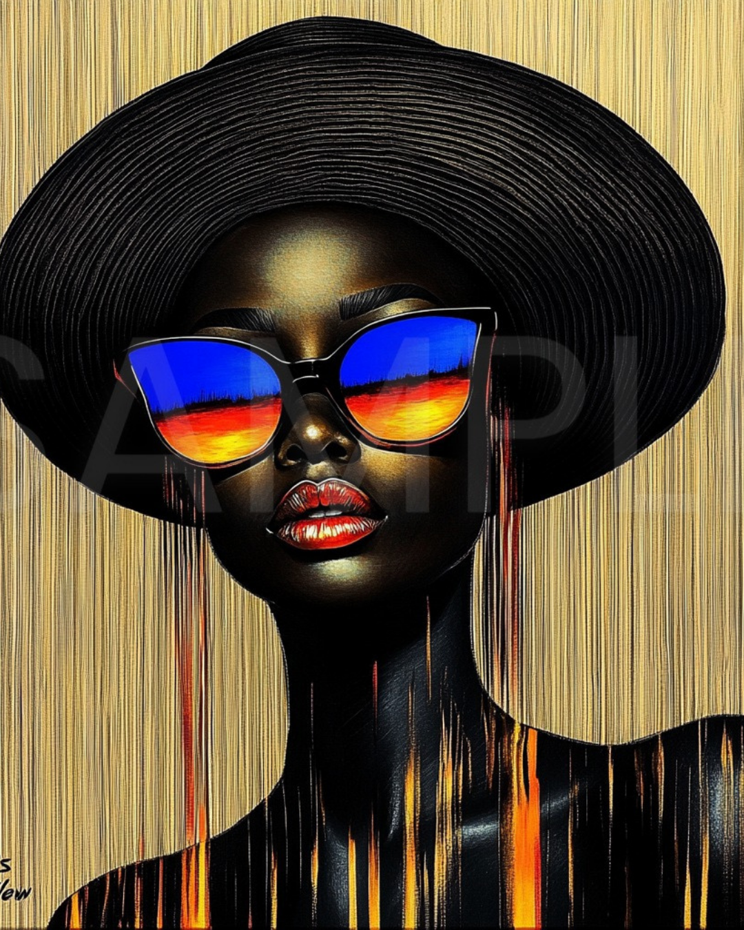Chromatic Queens: Afro-Modern Elegance in Bold Shades by Velvet’s View - 211586614
