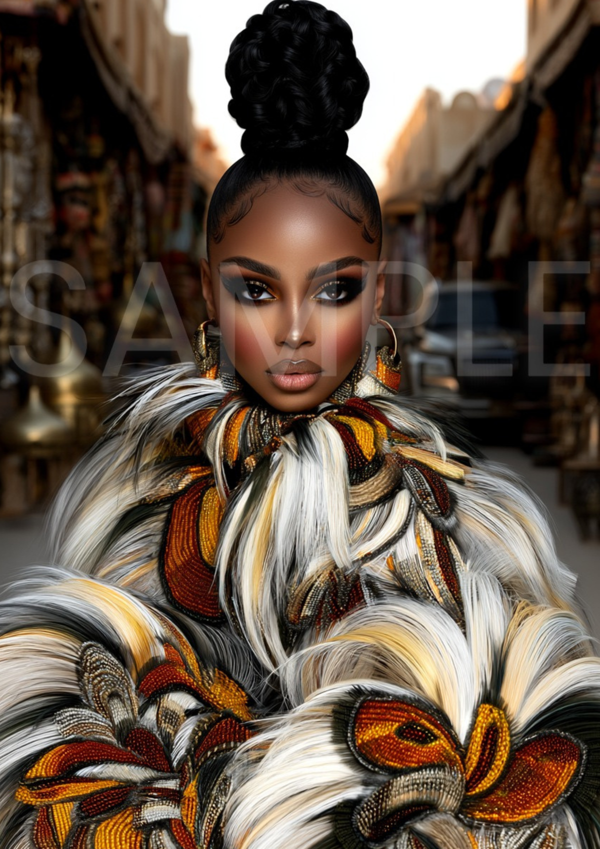 Sovereign Passage | 3-Piece Digital Art Set A102