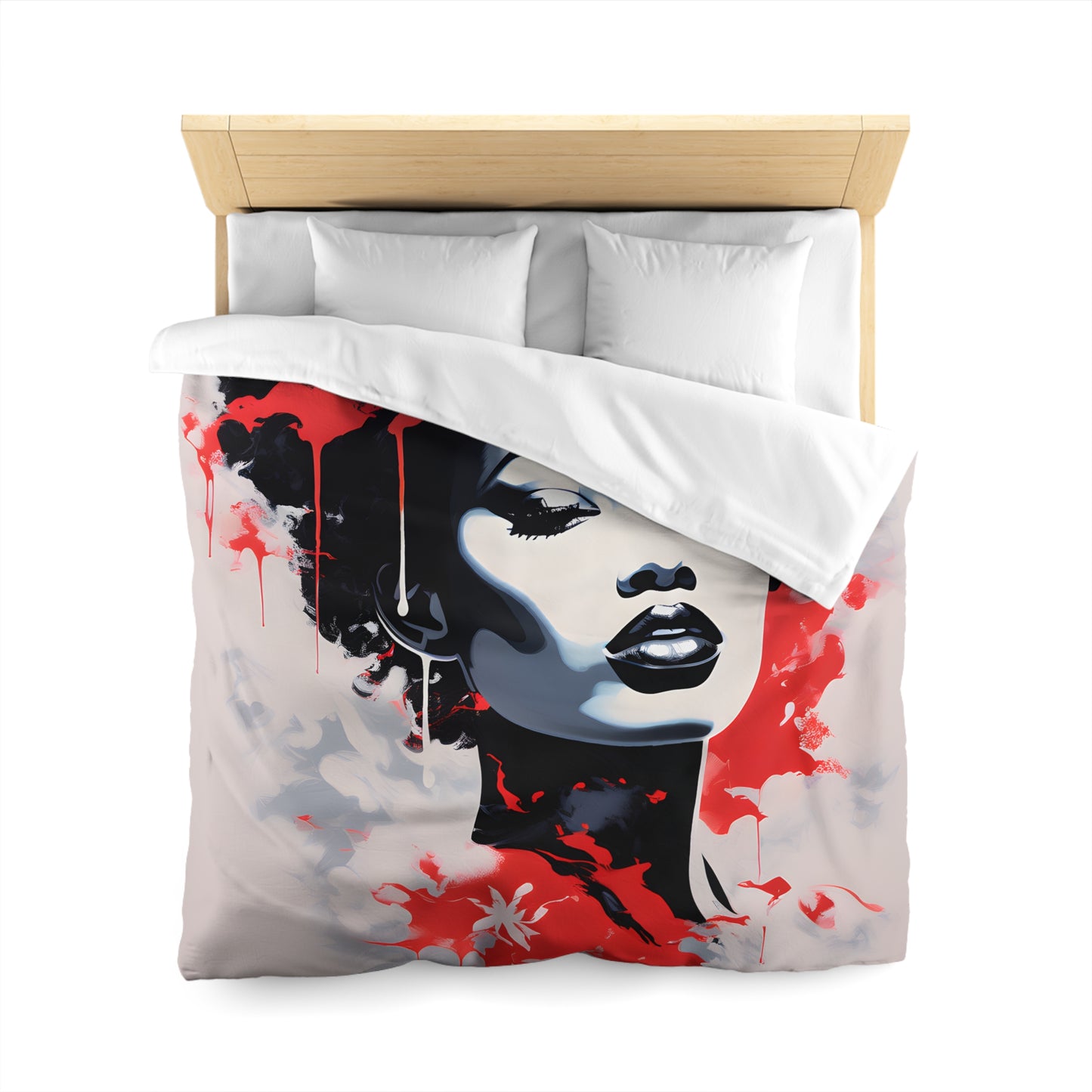 Microfiber Duvet Cover - Velvet's View - Vibrant Visions Collection