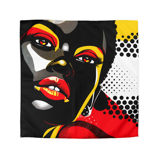 Microfiber Duvet Cover - Velvet's View - Vibrant Visions Collection