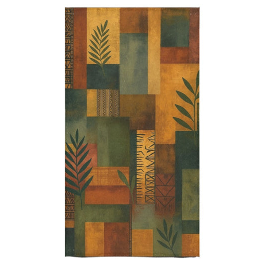 Rooted in Earth, Woven in Culture: Afrocentric Decor Inspired by Textiles, Texture & Legacy - Bath Towel 30"x56" - B56258