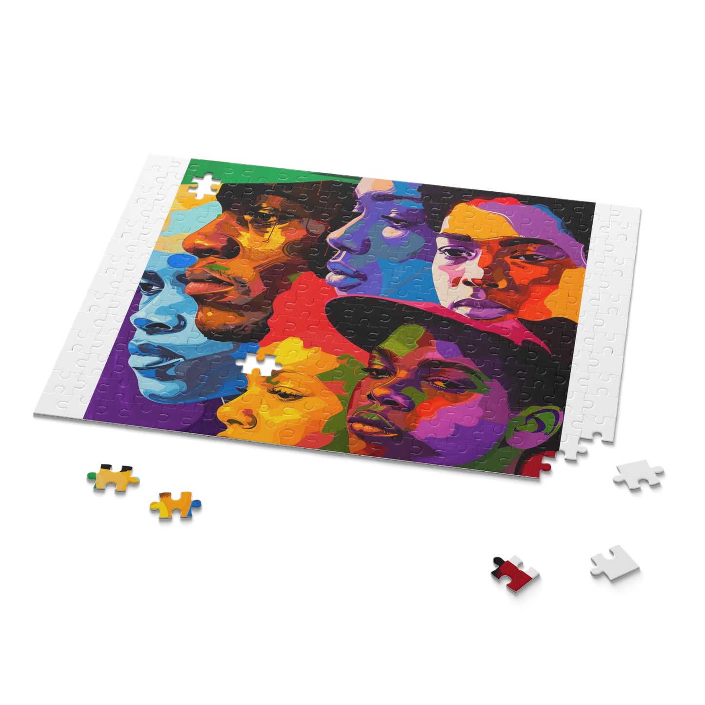Puzzle - Black Girl Art - Velvet's View - (120, 252, 500-Piece)