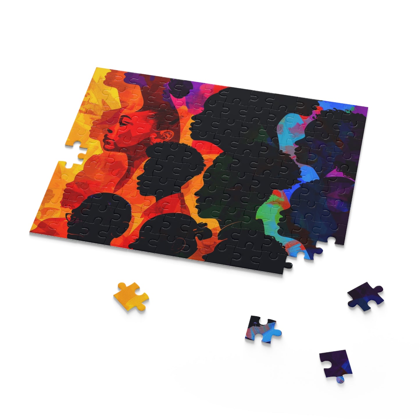 Puzzle - Black Girl Art - Velvet's View - (120, 252, 500-Piece)