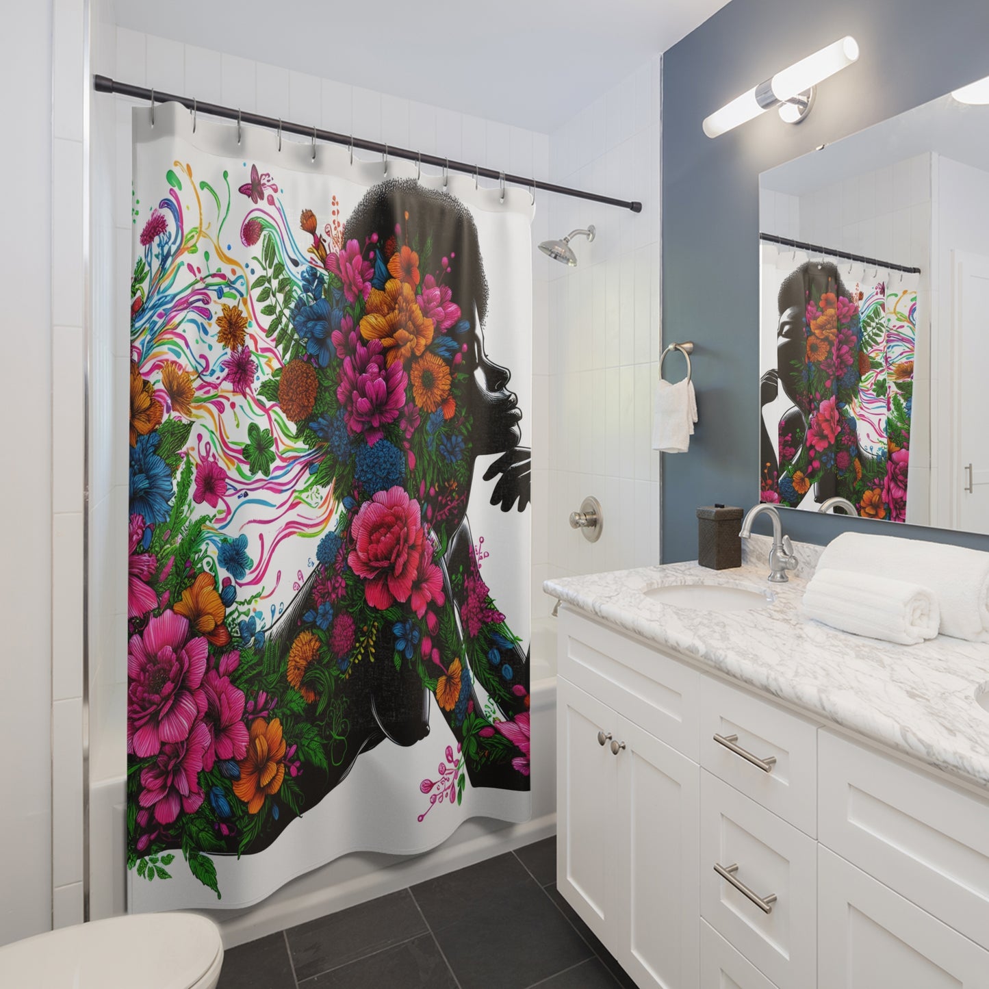 Shower Curtains - Floral Fusion - #2015