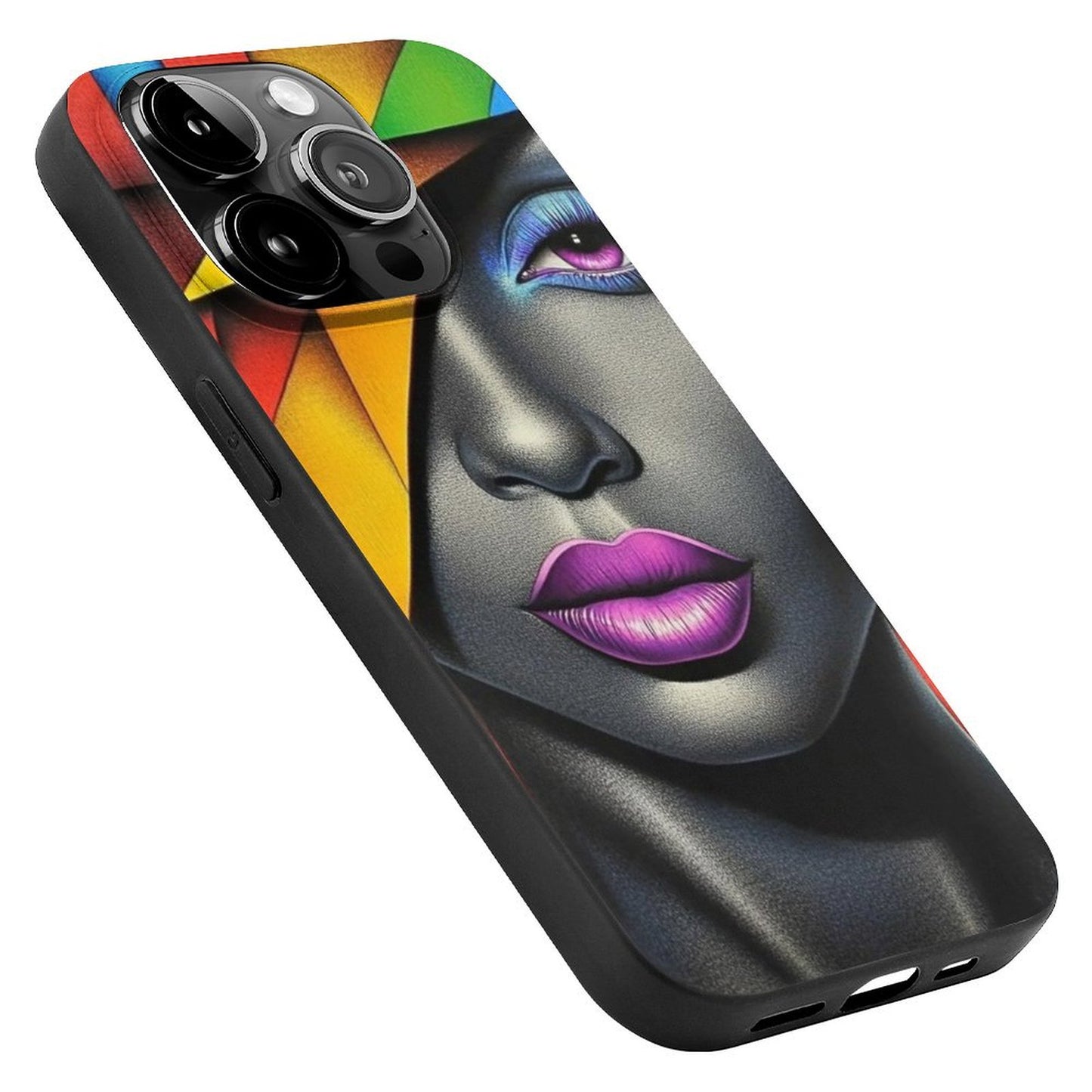Case for iPhone 15 Series Case for iPhone 15 Pro - Black Girl Art - Velvet's View