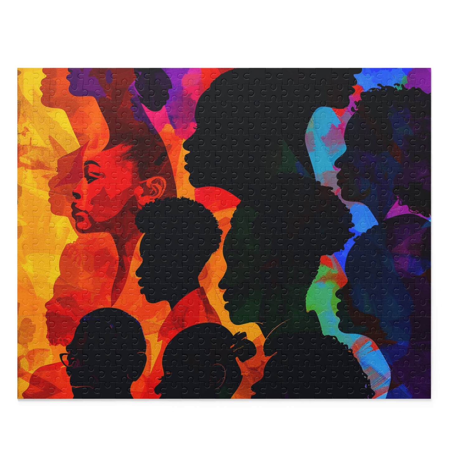 Puzzle - Black Girl Art - Velvet's View - (120, 252, 500-Piece)