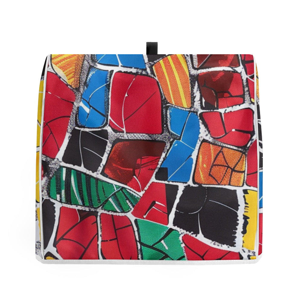 Mixer cover- Velvet's View - Elegant Adinkra-Inspired Fabric Collection