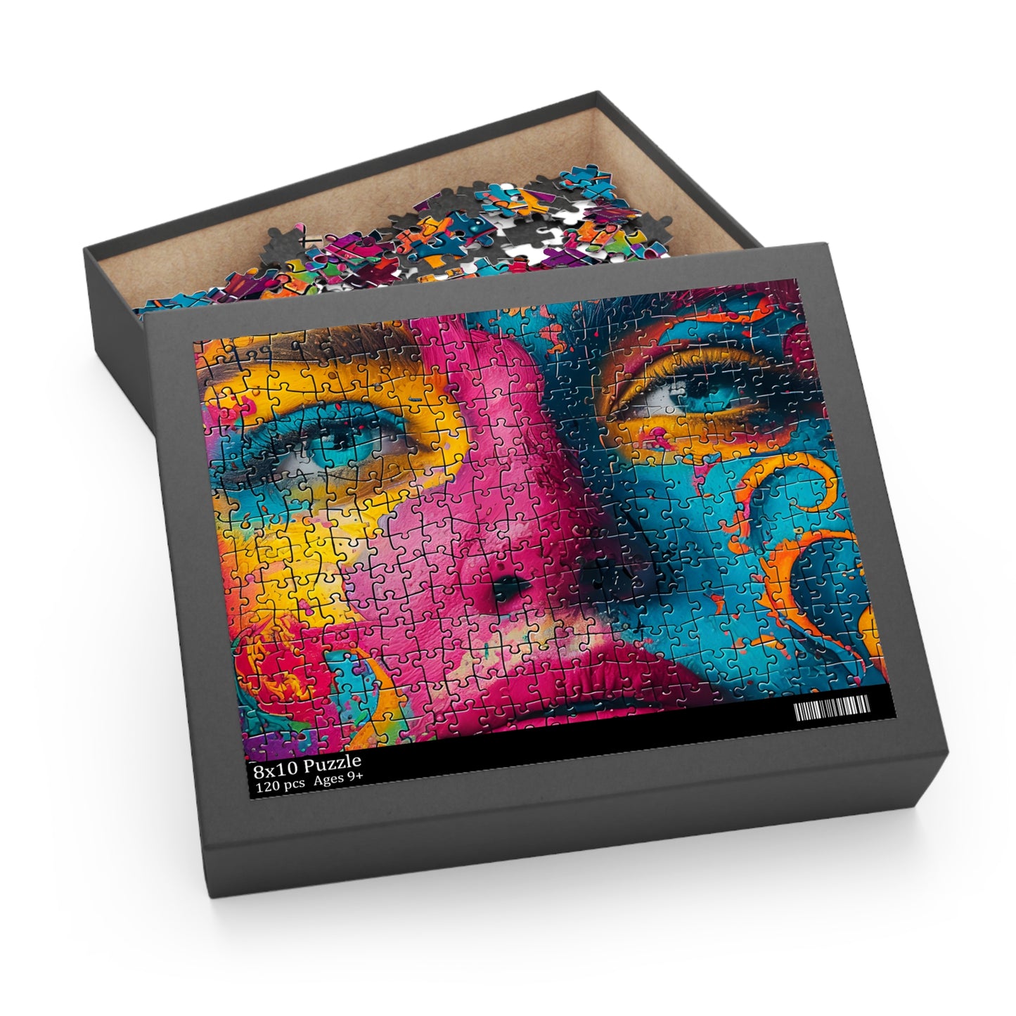 Puzzle - Black Girl Art - Velvet's View - (120, 252, 500-Piece)