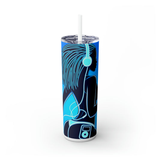 Skinny Tumbler with Straw, 20oz