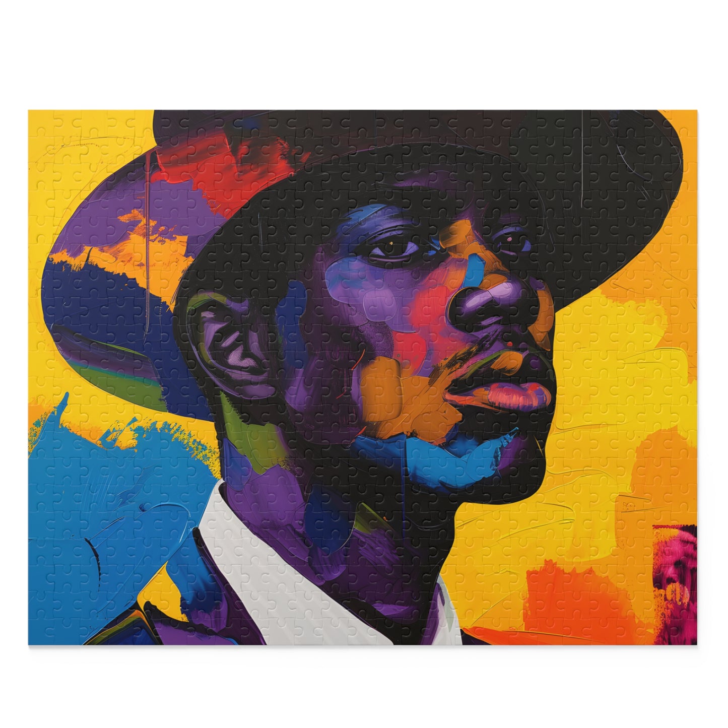 Puzzle - Black Girl Art - Velvet's View - (120, 252, 500-Piece)