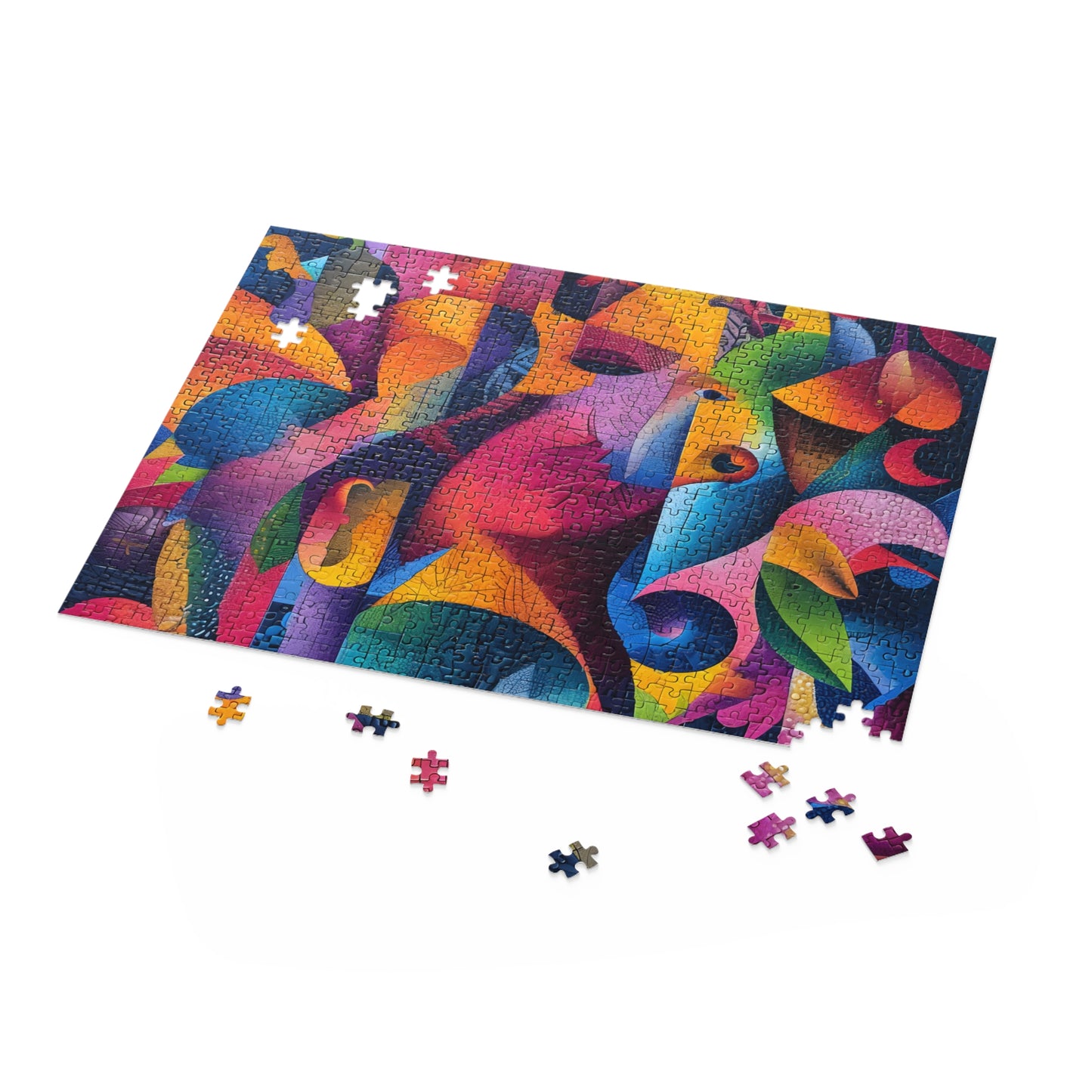 Puzzle - Black Girl Art - Velvet's View - (120, 252, 500-Piece)