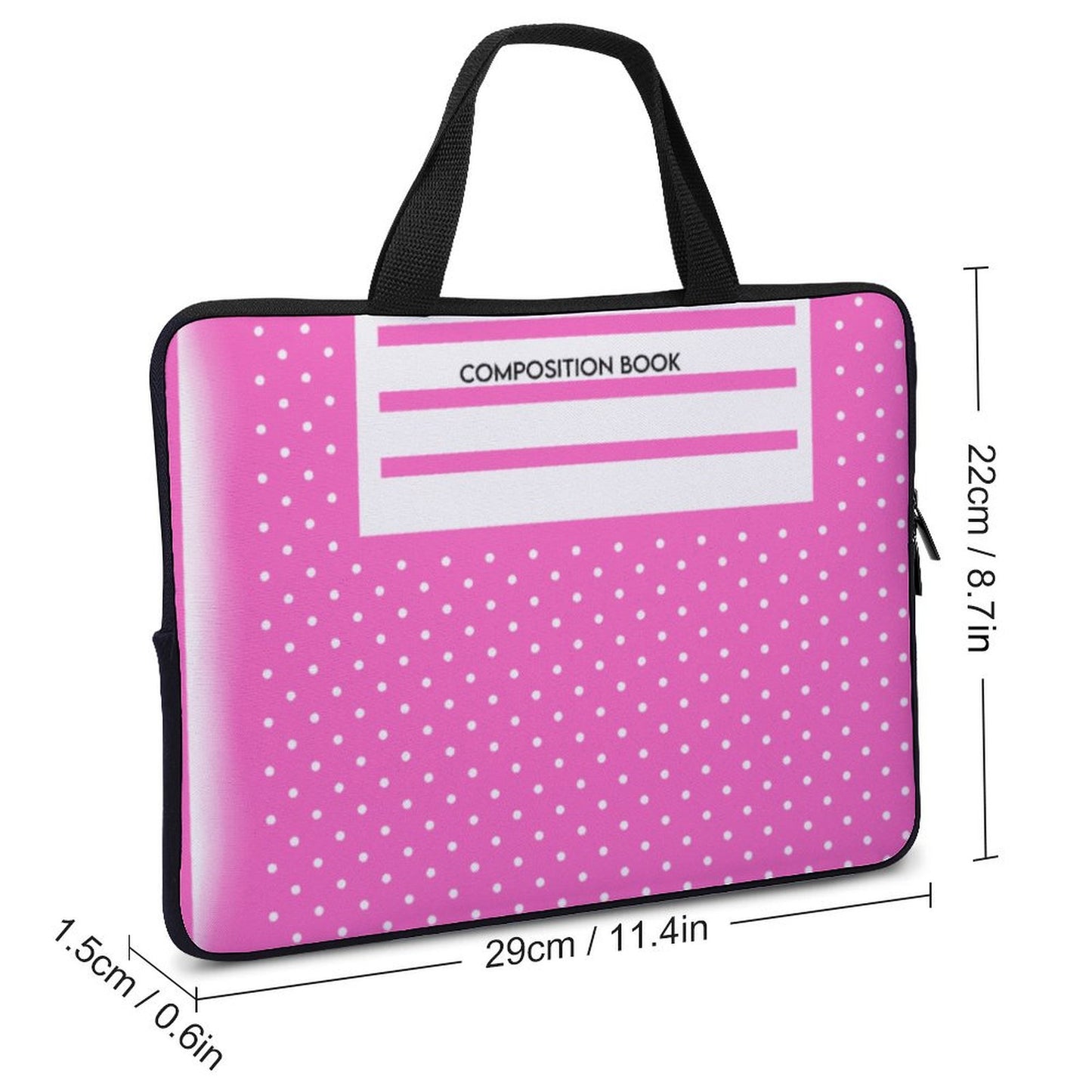 Laptop Bag - Black Girl Art - Velvet’s View: Artistic Laptop Covers Collection  (Multiple Sizes) Laptop Bag - 2027